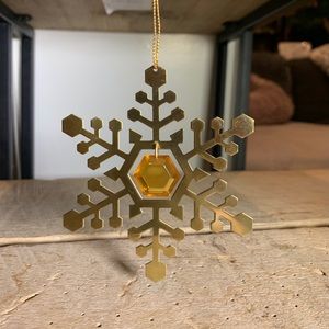 417. Snowflake Christmas Ornament
